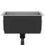 Fregadero de cocina hecho a mano acero inoxidable de vidaXL, Fregaderos - Ref: Foro24-51506, Precio: 82,46 €, Descuento: %
