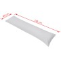 Almohada corporal para dormir de lado 40x145 cm gris en Ropa de cama | Comprar online en Foru.es