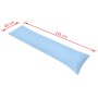 Almohada corporal para dormir de lado 40x145 cm azul en Ropa de cama | Comprar online en Foru.es
