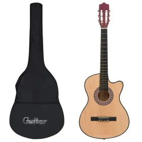 Set de guitarra acústica 12 piezas con cutaway 6 cuerdas 38" de vidaXL, Guitarras - Ref: Foro24-70131, Precio: 89,76 €, Descu...