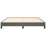 Estructura de cama de terciopelo gris oscuro 180x200 cm de vidaXL, Camas y somieres - Ref: Foro24-346989, Precio: 125,83 €, D...