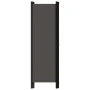 Biombo divisor de 4 paneles gris antracita 200x180 cm de vidaXL, Divisores de ambientes - Ref: Foro24-320721, Precio: 49,78 €...