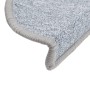 Alfombrillas de escalera 15 unidades gris claro 56x17x3 cm en Hogar | Comprar online en Foru.es