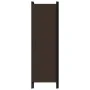 Biombo divisor de 3 paneles marrón 150x180 cm de vidaXL, Divisores de ambientes - Ref: Foro24-320716, Precio: 31,45 €, Descue...