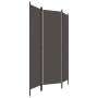 Biombo divisor de 3 paneles gris antracita 150x180 cm de vidaXL, Divisores de ambientes - Ref: Foro24-320717, Precio: 28,21 €...