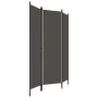 Biombo divisor de 3 paneles gris antracita 150x180 cm de vidaXL, Divisores de ambientes - Ref: Foro24-320717, Precio: 46,20 €...