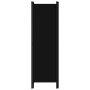 Biombo divisor de 3 paneles negro 150x180 cm de vidaXL, Divisores de ambientes - Ref: Foro24-320718, Precio: 27,10 €, Descuen...
