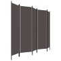 Biombo divisor de 5 paneles gris antracita 250x180 cm de vidaXL, Divisores de ambientes - Ref: Foro24-320725, Precio: 42,01 €...