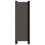 Biombo divisor de 5 paneles gris antracita 250x180 cm de vidaXL, Divisores de ambientes - Ref: Foro24-320725, Precio: 42,01 €...