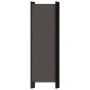 Biombo divisor de 5 paneles gris antracita 250x180 cm de vidaXL, Divisores de ambientes - Ref: Foro24-320725, Precio: 56,47 €...