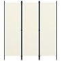 Biombo divisor de 3 paneles blanco 150x180 cm de vidaXL, Divisores de ambientes - Ref: Foro24-320715, Precio: 27,65 €, Descue...