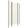 Biombo divisor de 3 paneles blanco 150x180 cm de vidaXL, Divisores de ambientes - Ref: Foro24-320715, Precio: 27,65 €, Descue...
