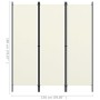 Biombo divisor de 3 paneles blanco 150x180 cm de vidaXL, Divisores de ambientes - Ref: Foro24-320715, Precio: 27,65 €, Descue...
