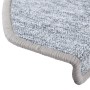 Alfombrillas de escalera 15 unidades gris claro 65x24x4 cm en Hogar | Comprar online en Foru.es