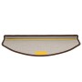 Felpudos para escaleras 15 uds 65x24x4 cm Marrón Café Semicircular Grande en Hogar | Comprar online en Foru.es