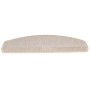 Felpudos para escaleras 15 unidades 65x24x4 cm gris topo semicircular grande en Hogar | Comprar online en Foru.es