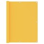 Toldo para balcón tela oxford amarillo 120x500 cm en Sombrillas | Comprar online en Foru.es