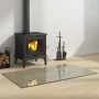 Placa de vidrio para chimenea rectangular 100x60 cm de vidaXL, Cristal - Ref: Foro24-324124, Precio: 64,92 €, Descuento: %
