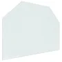 Glass plate for hexagonal fireplace 80x60 cm by vidaXL, Glass - Ref: Foro24-324134, Price: 38,93 €, Discount: %