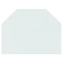 Glass plate for hexagonal fireplace 80x60 cm by vidaXL, Glass - Ref: Foro24-324134, Price: 38,93 €, Discount: %