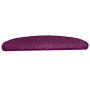 Felpudos para escaleras 15 unidades 65x21x4 cm violeta semicircular grande en Hogar | Comprar online en Foru.es