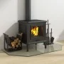 Glass plate for hexagonal fireplace 100x50 cm by vidaXL, Glass - Ref: Foro24-324135, Price: 36,08 €, Discount: %