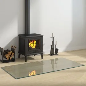 Glasplatte für rechteckigen Kamin 120x60 cm von vidaXL, Glas - Ref: Foro24-324132, Preis: 75,41 €, Rabatt: %