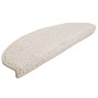 Tapetes para escaleras 15 uds 65x21x4 cm Blanco Semicircular Grande en Hogar | Comprar online en Foru.es