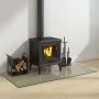 Glass plate for rectangular fireplace 120x60 cm by vidaXL, Glass - Ref: Foro24-324132, Price: 75,41 €, Discount: %
