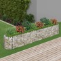 Arriate de gaviones de hierro galvanizado 330x50x50 cm de vidaXL, Maceteros y jardineras - Ref: Foro24-152027, Precio: 97,18 ...