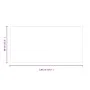 Glass plate for rectangular fireplace 120x60 cm by vidaXL, Glass - Ref: Foro24-324132, Price: 75,41 €, Discount: %
