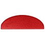 Felpudos para escaleras 15 unidades 65x21x4 cm Rojo Semicircular Grande en Hogar | Comprar online en Foru.es