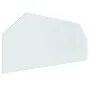 Glass plate for hexagonal fireplace 120x50 cm by vidaXL, Glass - Ref: Foro24-324137, Price: 34,74 €, Discount: %