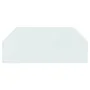 Glass plate for hexagonal fireplace 120x50 cm by vidaXL, Glass - Ref: Foro24-324137, Price: 34,74 €, Discount: %