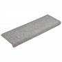 Alfombrillas para escaleras 15 unidades 65x21x4 cm Gris claro Borde rectangular en Hogar | Comprar online en Foru.es