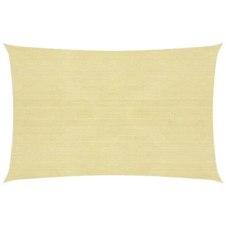 Toldo de vela HDPE beige 160 g/m² 2x3,5 m de vidaXL, Sombrillas - Ref: Foro24-311118, Precio: 24,82 €, Descuento: %
