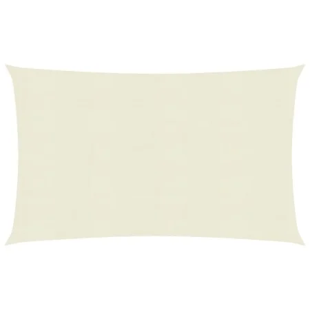 Toldo de vela crema HDPE 160 g/m² 5x7 m de vidaXL, Sombrillas - Ref: Foro24-311192, Precio: 67,88 €, Descuento: %