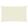 Toldo de vela crema HDPE 160 g/m² 5x7 m de vidaXL, Sombrillas - Ref: Foro24-311192, Precio: 67,88 €, Descuento: %