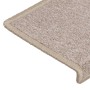 Alfombrillas para escaleras 15 unidades 65x21x4 cm Gris topo Borde rectangular en Hogar | Comprar online en Foru.es