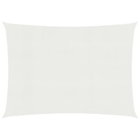 Toldo de vela blanco HDPE 160 g/m² 4x5 m de vidaXL, Sombrillas - Ref: Foro24-311243, Precio: 47,36 €, Descuento: %