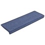 Alfombrillas para escaleras 15 unidades 65x21x4 cm Azul Borde Rectangular en Hogar | Comprar online en Foru.es