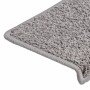Alfombrillas para escaleras 15 unidades 65x21x4 cm Gris Borde Rectangular en Hogar | Comprar online en Foru.es
