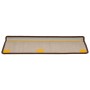 Alfombrillas para escaleras 15 unidades 65x21x4 cm Marrón Borde Rectangular en Hogar | Comprar online en Foru.es