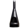 RedFire Chimenea Kingston acero negro mate 160x60 cm de RedFire, Chimeneas - Ref: Foro24-433449, Precio: 211,30 €, Descuento: %