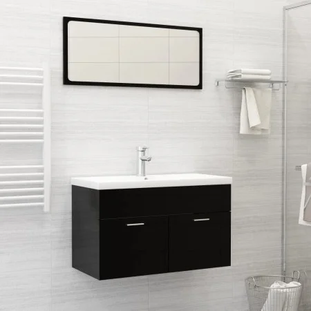 Lavabo empotrado con grifo cerámica blanco 81x39x18 cm de vidaXL, Lavabos - Ref: Foro24-148625, Precio: 187,50 €, Descuento: %