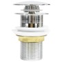 Lavabo empotrado con grifo cerámica blanco 81x39x18 cm de vidaXL, Lavabos - Ref: Foro24-148625, Precio: 208,77 €, Descuento: %