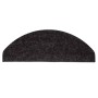 Alfombrilla autoadhesiva escalera 15 uds negra 56x17x3 cm en Hogar | Comprar online en Foru.es