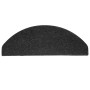 Alfombrilla autoadhesiva de escalera 15 uds negra 65x22,5x3,5cm en Hogar | Comprar online en Foru.es
