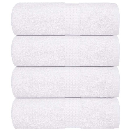 Toallitas de baño FROGN 4 uds blanco 15x21 cm 360 g/m² en Toallas | Comprar online en Foru.es