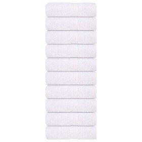 Toallitas de baño FROGN 10 uds blanco 15x21 cm 360 g/m² en Toallas | Comprar online en Foru.es
